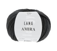 LANG YARNS Amira - Farbe: Schwarz (0004) - 50 g / ca. 100 m Wolle