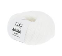 Lang Yarns - Amira Light 0001 weiß 50 g