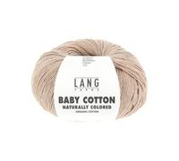 Lang Yarns Baby Cotton Naturally Colored 1157.0007 - Pale Brown