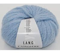 LANG YARNS »Cashmere Light« Häkelwolle, (25 Gramm), weiches, edles Cashmere-Gemisch, HELLBLAU - 0021