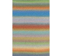 Lang Yarns Cloud 1077.0021 - blau/orange/grün/pink