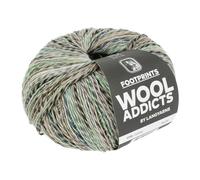 Lang Yarns - Footprints 0004 türkis braun blau 100 g