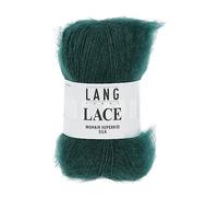 Lang Yarns Lace - 25g Mohair Wolle - Dunkelgrün