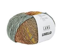 Lang Yarns - Linello Fb. 115 nougat gelb olive 100 g