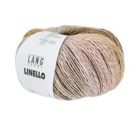 Lang Yarns - Linello Fb. 9 rose senf braun 100 g
