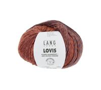 Lang Yarns LOVIS 170 m/ 50 g ORANGE/GRÃœN/BLAU Fb. 08