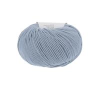 LANG YARNS »Merino 120« Häkelwolle, (50 Gramm), weiche, temperaturregelnde Merinowolle, no mulesing, MINT DUNKEL - 0174