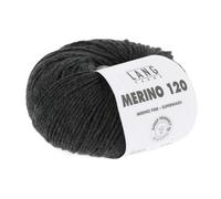 Lang Yarns Merino 120 Garn 05 Anthrazit Melange