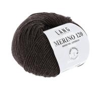 Lang Yarns Merino 120 Garn 368 Dunkelbraun Melange