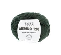 Lang Yarns Merino 120 Superwash 0398 dunkeloliv melange