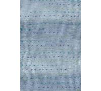 Lang Yarns Merino 200 Bebé Color 155.0317 - grau/hellgrün/petrol