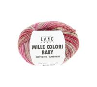 Lang Yarns Mille Colori Baby 845.0212 - rosa/rot/beige