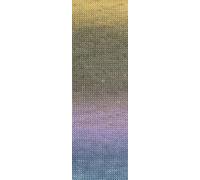 Lang Yarns MILLE COLORI SOCKS AND LACE LUXE 859.0209 - Olive/Lila/Petrol