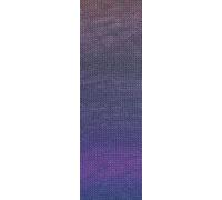 Lang Yarns MILLE COLORI SOCKS AND LACE LUXE 859.0214 - Navy/Violett/Braun