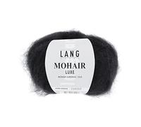 Lang Yarns Mohair Luxe 0004 schwarz