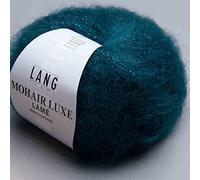 LANGYARNS - MOHAIR LUXE LAME - Farbe - SILBER - PETROL