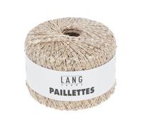 Lang Yarns Paillettes 39.0002 - weiß/gold