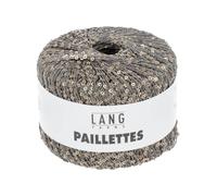 Lang Yarns Paillettes 39.0003 - grau/gold
