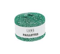Lang Yarns Paillettes 39.0018 - Tannengrün/Silber