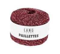 Lang Yarns Paillettes 39.0062 - weinrot