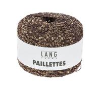 Lang Yarns Paillettes 39.0068 - braun/Gold