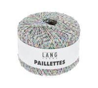 Lang Yarns Paillettes 39.0101 - weiß/bunt