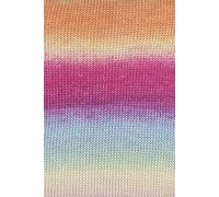Lang Yarns Quattro Dégradé 1088.0018 - orange/beere/gelb
