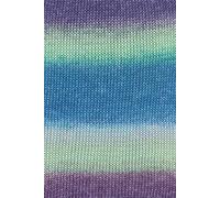 Lang Yarns Quattro Dégradé 1088.0019 - violett/grün/blau