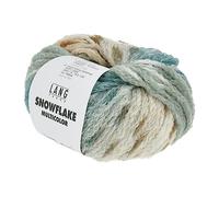 Lang Yarns - Snowflake Multicolor 0003 petrol braun offwhite 50 g