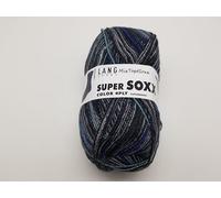 Lang Yarns Super Soxx 100g 4-fädig Mix Tape 901.0452 - Mellow mix