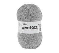 LANG YARNS Super Soxx 6-Fach/6-Ply - Farbe: Grau Melange (0003) - 150 g / ca. 410 m Wolle