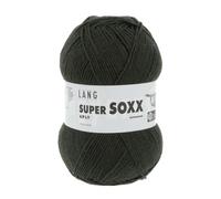 LANG YARNS Super Soxx 6-Fach/6-Ply - Farbe: Grün (0018) - 150 g / ca. 410 m Wolle