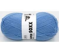 Super Soxx 6-ply Uni 907.0021 - Himmelblau
