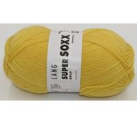 Lang Yarns Super Soxx 6-ply Uni 907.0043 - Gelb