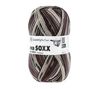 Lang Yarns - Super Soxx Color 4-fach 0395 braun beige 100 g