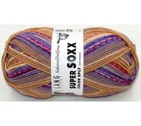 Lang Yarns Super Soxx Color 8-fach/8-ply 150g 485 - Timanfaya