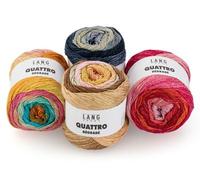 Lang Yarns Baumwolle zum Stricken und Häkeln QUATTRO DEGRADE - 100 g
