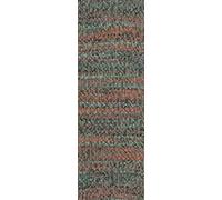 WOOLADDICTS Footprints 1115.0008 - Orange/Green/Brown