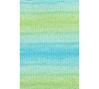 Lang Yarns WOOLADDICTS Glow 1158.0055 - Green/Blue