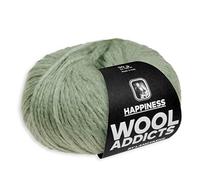 Lang Yarns WOOLADDICTS Sommer 2019! - 50g Happiness - Farbe: 98 - Oliv - super-weiche, hochwertige Baumwolle gibt diesem Garn seinen einzigartigen Touch. Sie Werden es lieben!