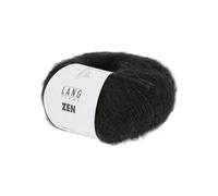 Lang Yarns - Zen 0004 schwarz 25 g