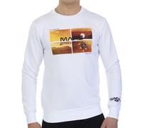 Langärmeliges Basic-Sweatshirt mit Rundhalsausschnitt MARS09S für Männer XS