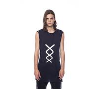 Langärmeliges Grafik-Tanktop XL