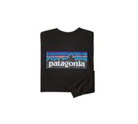 Patagonia Herren Langarmshirt P-6 Logo Responsibili-Tee Schwarz XS