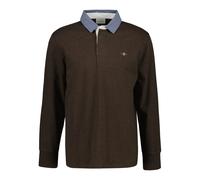 Langärmeliges Polo-Shirt Gant Classic Heavy Rugger Marron M