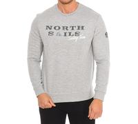North Sails Maritimes Langarm Sweatshirt in Grau - Größe: S