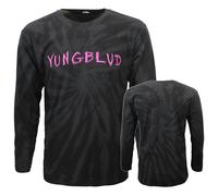 Langärmliges T-Shirt mit Yungblud-Logo 3XL Schwarz