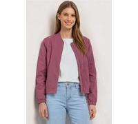Blouson STREET ONE, Damen, Gr. 38, rosa (schwarz clouded blush), Web, Obermaterial: 53% Baumwolle, 41% Polyester, 6% Elasthan. Futter: 100% Polyester, unifarben, normal hüftbedeckend, elastischer Bund