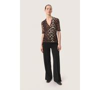 Langarm-Bluse Feminine Form Leopard Pattern leopard XS