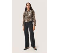 Langarm-Bluse Feminine Form Leopard Pattern leopard XS